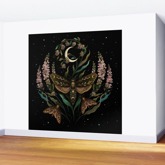 Death's Head Wall Mural Gallery Image 2