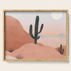 saguaro sunset Serving Tray Gallery Image 1
