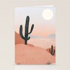 saguaro sunset Stationery Card Gallery Image 2