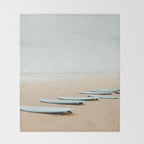 Out Surfing 2 Throw Blanket Gallery Image 2