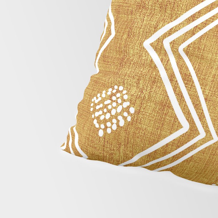 Village in Gold Pillow Sham Gallery Image 4