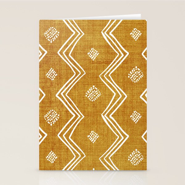 Village in Gold Stationery Card Gallery Image 2