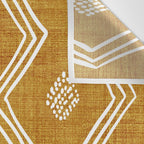 Village in Gold Wall Tapestry Gallery Image 3