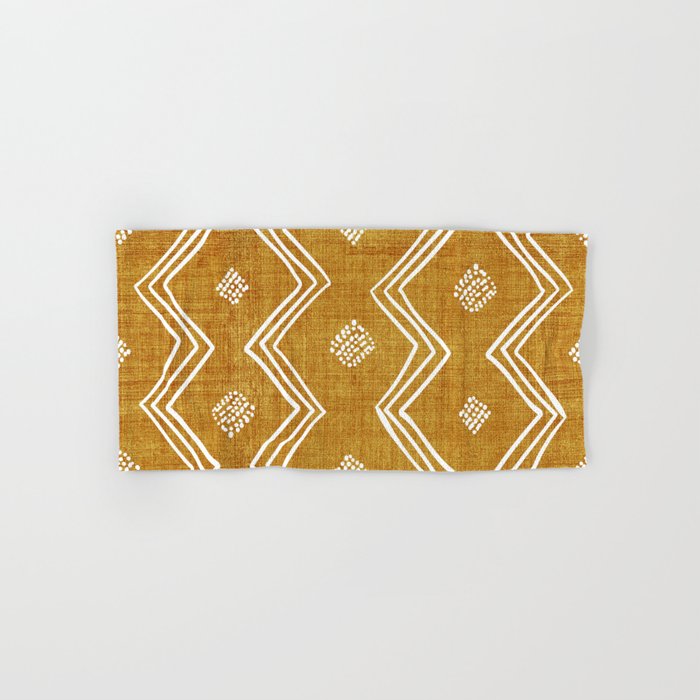 Village in Gold Bath Towel Gallery Image 1