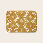 Village in Gold Bath Mat Gallery Image 1