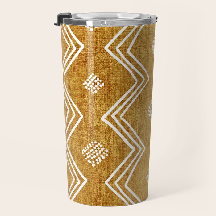 Village in Gold Travel Mug Gallery Image 3