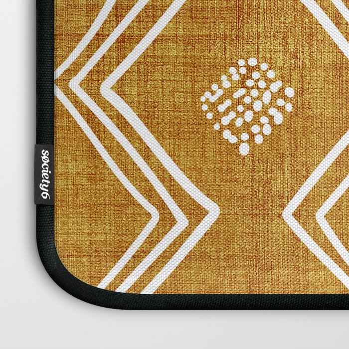 Village in Gold Laptop Sleeve Gallery Image 3