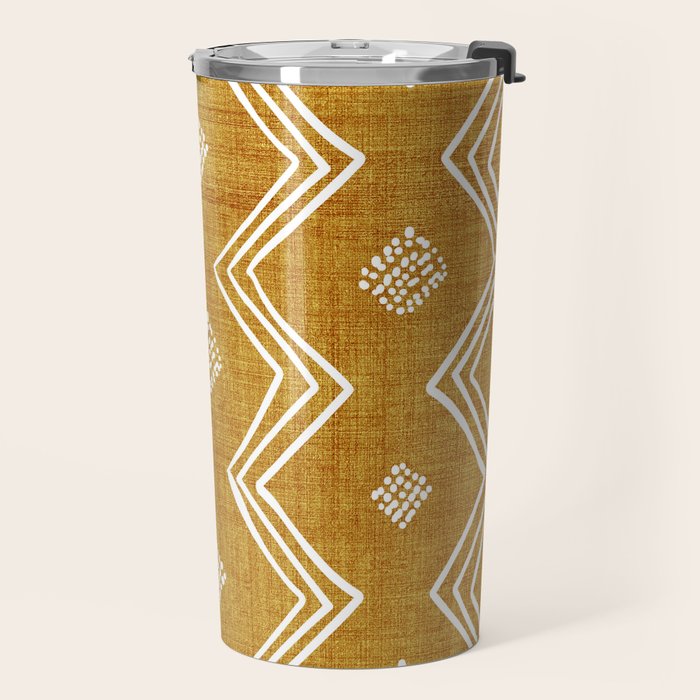 Village in Gold Travel Mug Gallery Image 2
