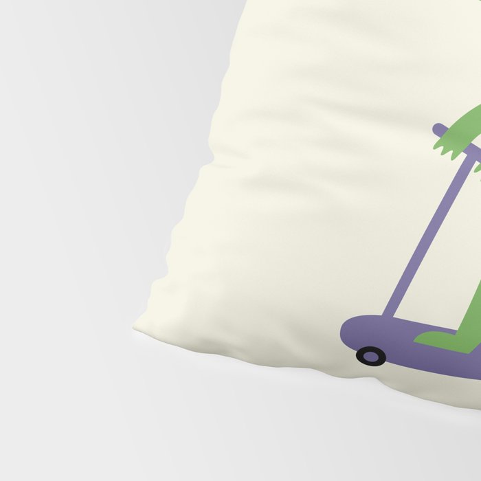 Croco Scooter Pillow Sham Gallery Image 4
