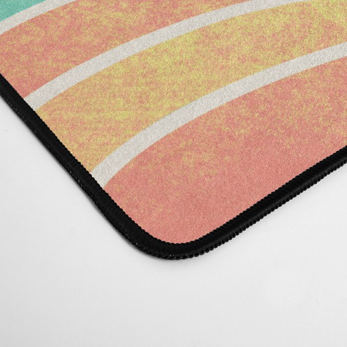 Rise Up Tropical Leaf Illustration Desk Mat Gallery Image 4