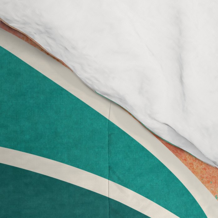 Rise Up Tropical Leaf Illustration Comforter Gallery Image 4