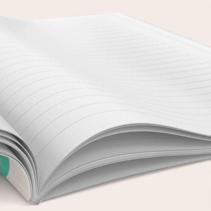 Rise Up Tropical Leaf Illustration Notebook Gallery Image 2