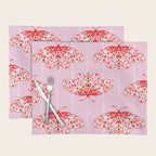 Butterfly Pink Red Placemat Gallery Image 1