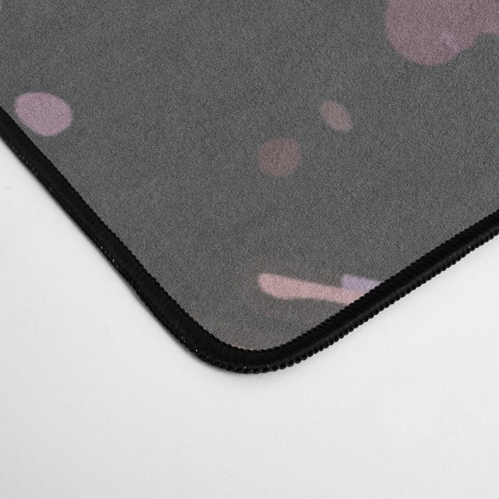 Watercolor, Blush Pink and Peach, Floral Prints Desk Mat Gallery Image 4