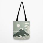 Cat Landscape 108 Tote Bag Gallery Image 2