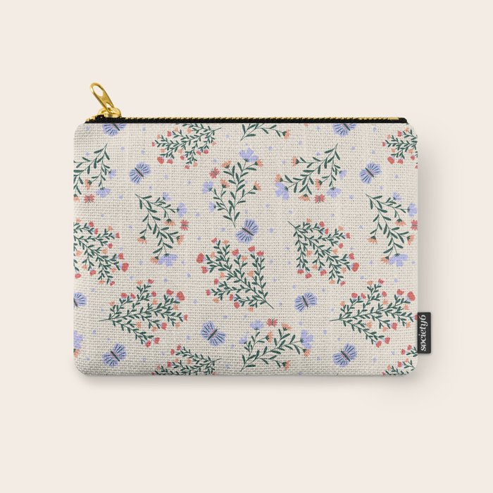 Sweet Floral Carry All Pouch Gallery Image 1
