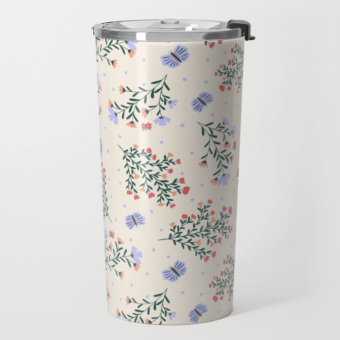 Sweet Floral Travel Mug Gallery Image 2