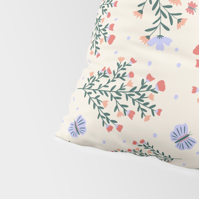 Sweet Floral Pillow Sham Gallery Image 4