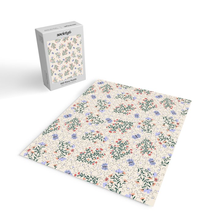 Sweet Floral Jigsaw Puzzle Gallery Image 2