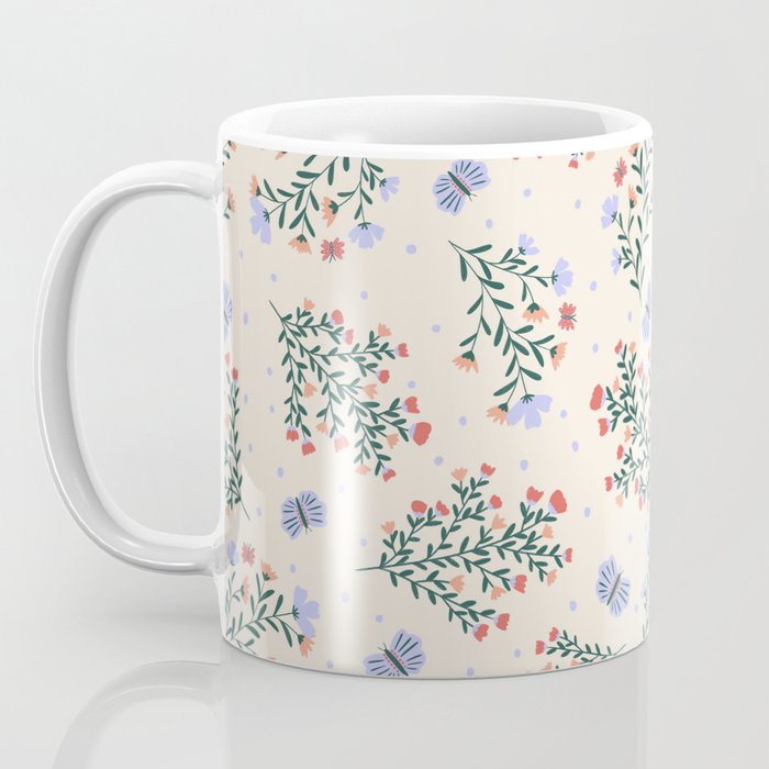 Sweet Floral Coffee Mug Gallery Image 3