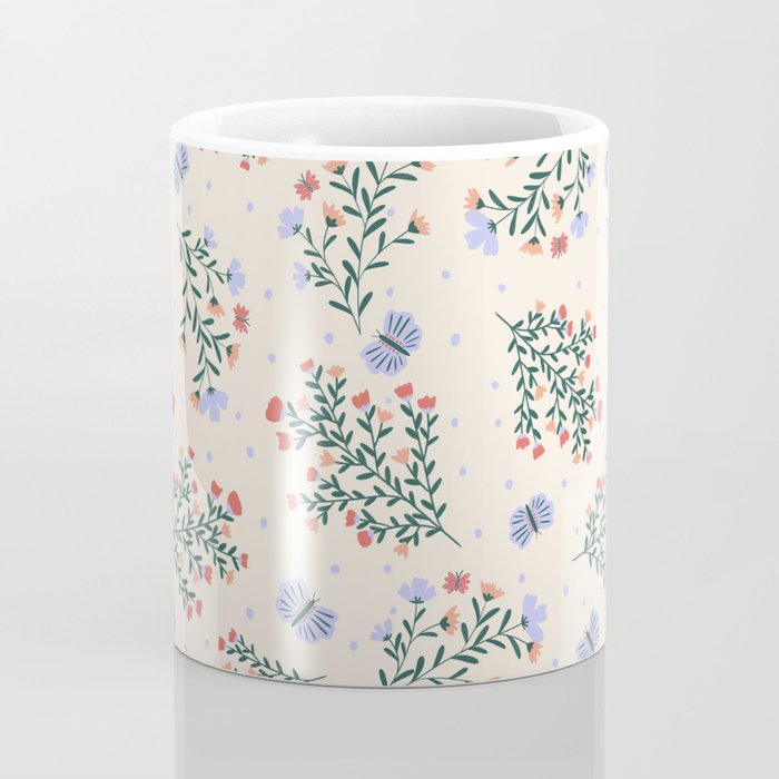 Sweet Floral Coffee Mug Gallery Image 4