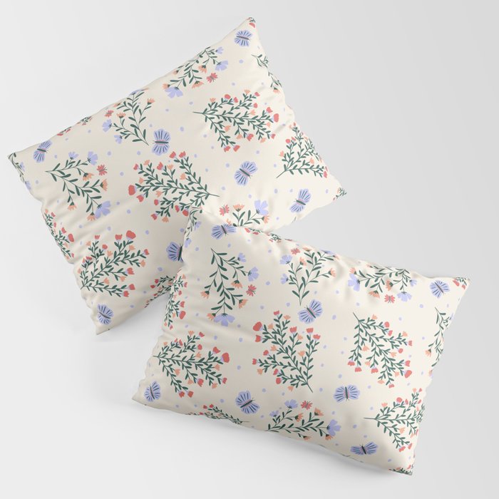 Sweet Floral Pillow Sham Gallery Image 1