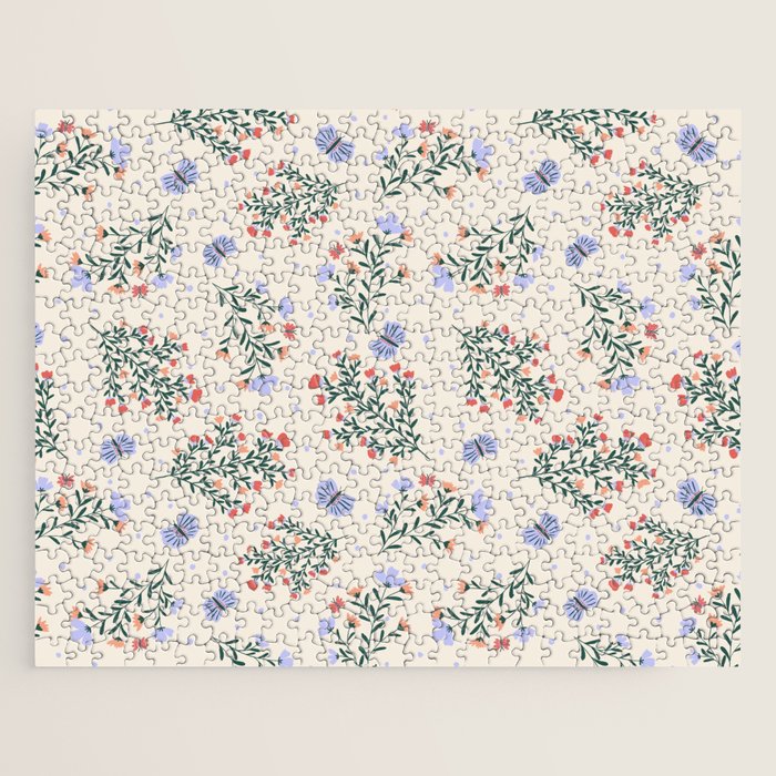 Sweet Floral Jigsaw Puzzle Gallery Image 1