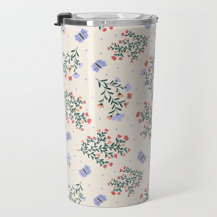 Sweet Floral Travel Mug Gallery Image 3