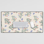 Sweet Floral Desk Mat Gallery Image 1