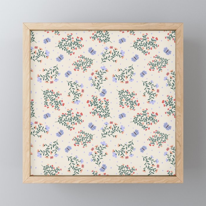 Sweet Floral Mini Art Print Gallery Image 1