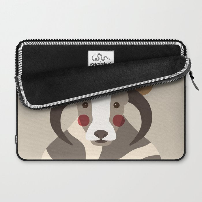 Jacob Sheep Animal Portrait Laptop Sleeve Gallery Image 2