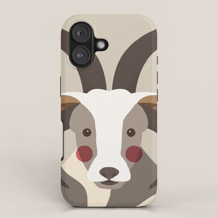 Jacob Sheep Animal Portrait iPhone Case Gallery Image 1