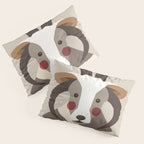 Jacob Sheep Animal Portrait Pillow Sham Gallery Image 3