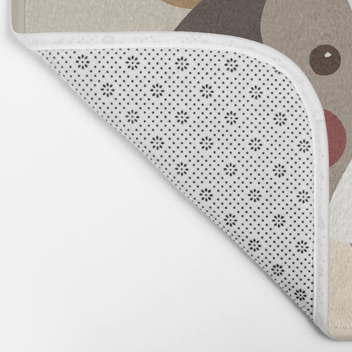 Jacob Sheep Animal Portrait Bath Mat Gallery Image 2