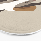 Jacob Sheep Animal Portrait Bath Mat Gallery Image 3