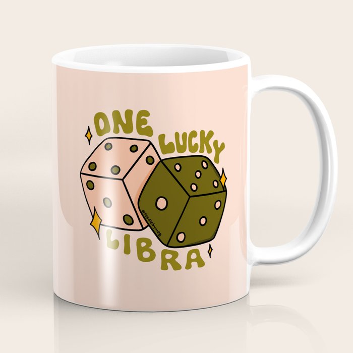 One Lucky Libra Coffee Mug Gallery Image 1