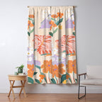 Pink Tiger in Wild Garden  Window Curtain Gallery Image 5