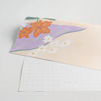 Pink Tiger in Wild Garden  Wrapping Paper Gallery Image 2