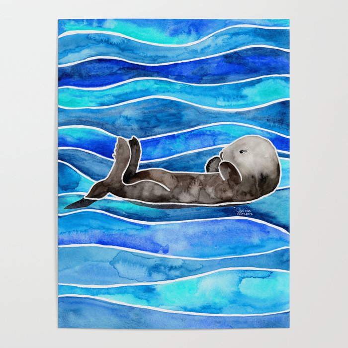 Sea Otter Poster Gallery Image 4