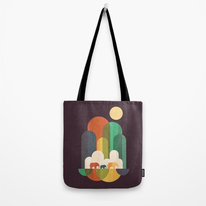 Elephant walk Tote Bag Gallery Image 2
