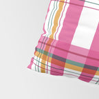 Cheerful Checkered Pattern Pillow Sham Gallery Image 4