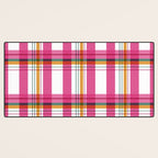 Cheerful Checkered Pattern Desk Mat Gallery Image 3