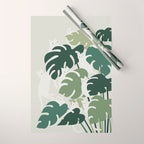 Cat and Plant 47 Wrapping Paper Gallery Image 1