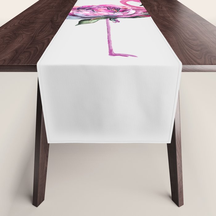 Flower Flamingo Table Runner Gallery Image 1