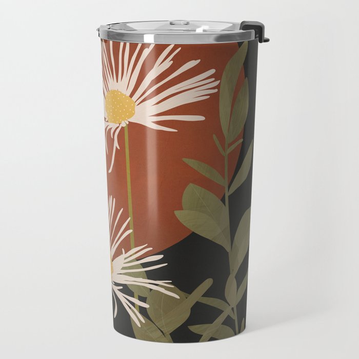 Abstract Florals 4 Travel Mug Gallery Image 2