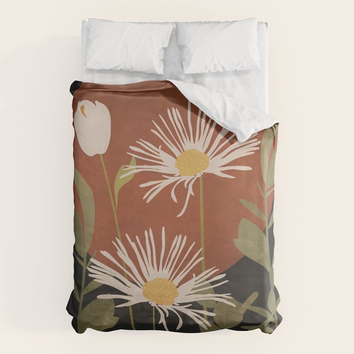 Abstract Florals 4 Duvet Cover Gallery Image 6