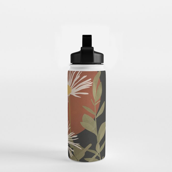 Abstract Florals 4 Water Bottle Gallery Image 2