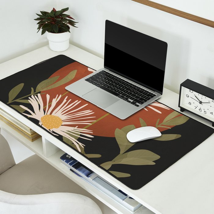 Abstract Florals 4 Desk Mat Gallery Image 2