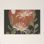 Abstract Florals 4 Welcome Mat Gallery Image 1