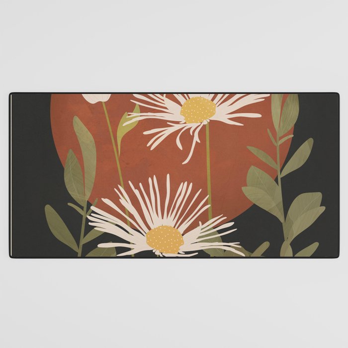 Abstract Florals 4 Desk Mat Gallery Image 3